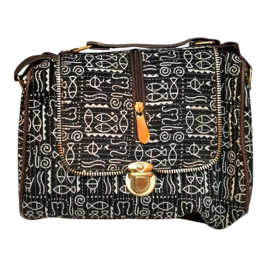 Traditional Bengal Sling Bag for Women - Shantiniketan Style Handmade