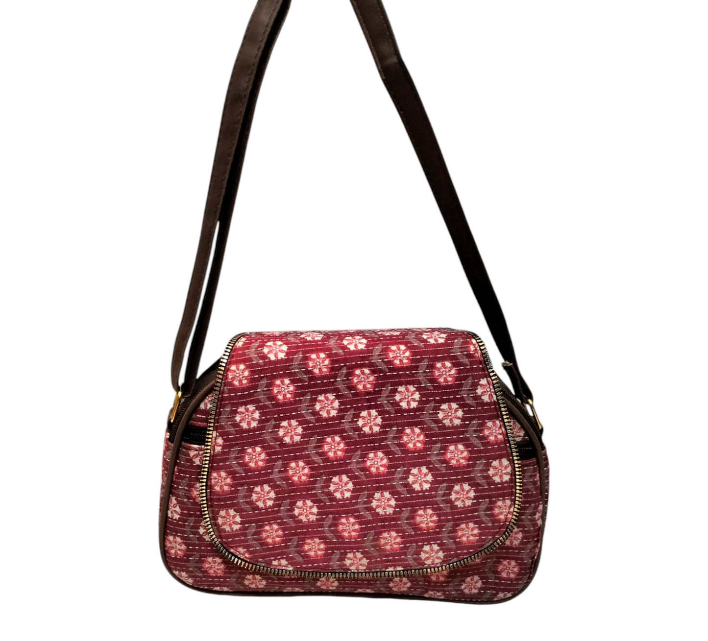 Traditional Bengal Sling Bag for Women - Shantiniketan Style Handmade