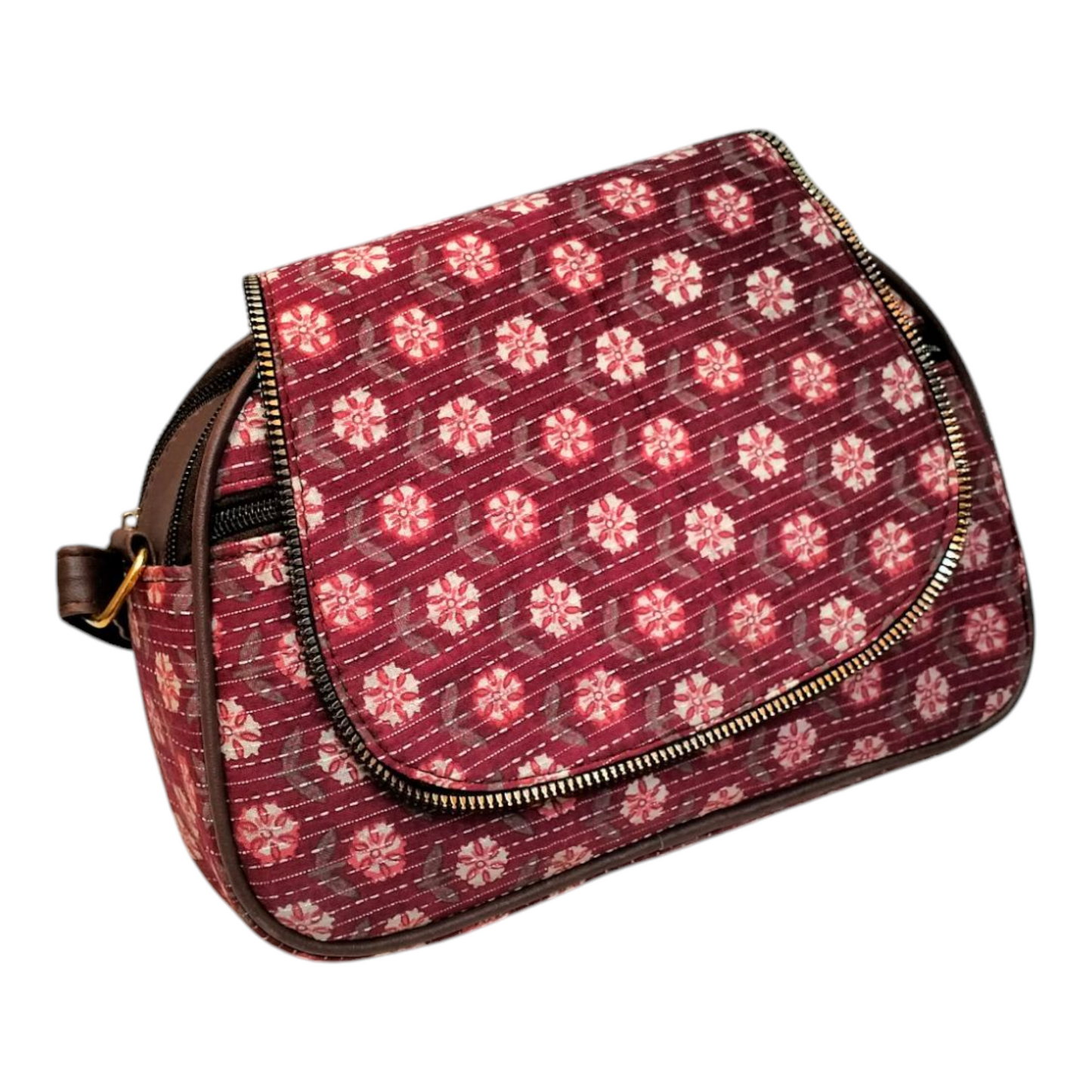 Traditional Bengal Sling Bag for Women - Shantiniketan Style Handmade
