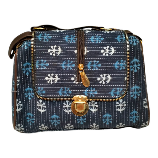 Traditional Bengal Sling Bag for Women - Shantiniketan Style Handmade