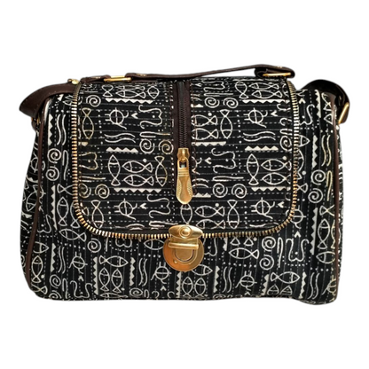 Traditional Shantiniketan Sling Bag for Women Handcrafted Elegance