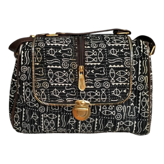 Traditional Shantiniketan Sling Bag for Women Handcrafted Elegance