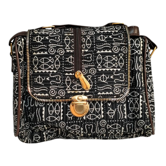 Traditional Shantiniketan Sling Bag for Women Handcrafted Elegance