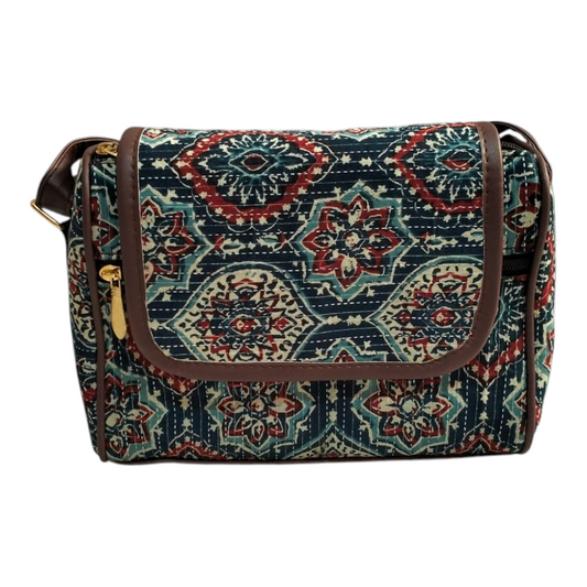 Traditional Shantiniketan Sling Bag for Women Handcrafted Elegance