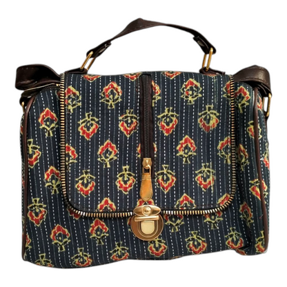 Traditional Shantiniketan Sling Bag for Women Handcrafted Elegance