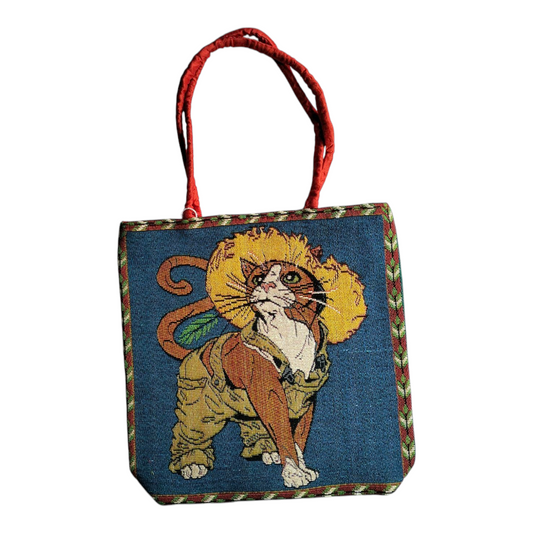 Handcrafted Shantiniketan Tote Bag – Colorful Traditional Design for Women