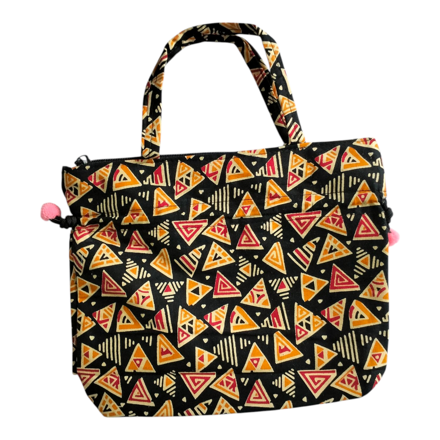 Shantiniketan Cotton Mini Handbag - Traditional Indian Handcrafted Bag for Women Pack of 2