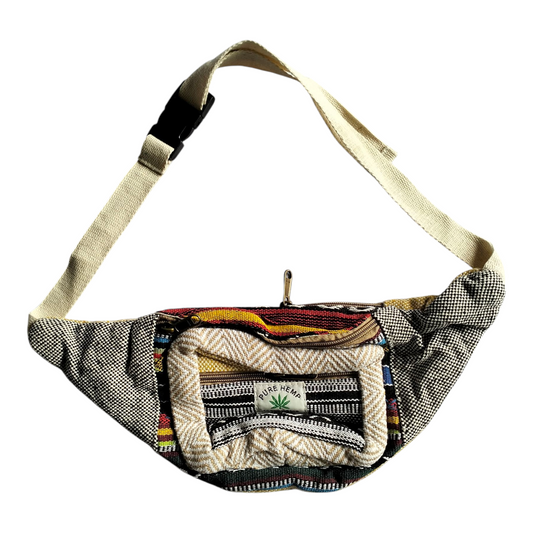 Handcrafted Shantiniketan Sling Bag for Women – Cotton & Pure Hemp Crossbody Style