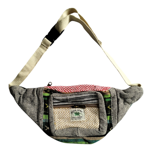 Handcrafted Shantiniketan Sling Bag for Women – Cotton & Pure Hemp Crossbody Style