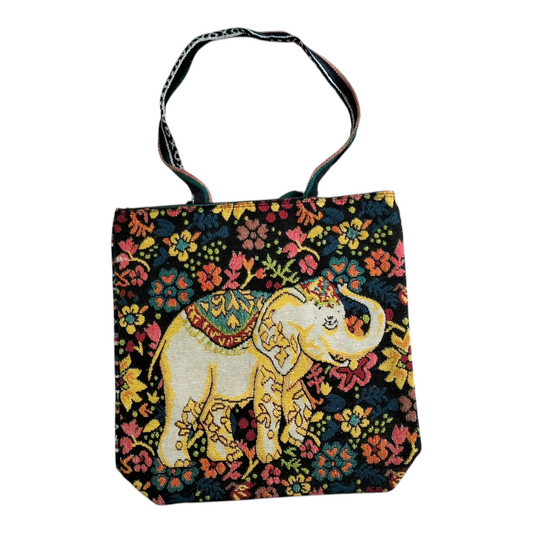 Handcrafted Shantiniketan Tote Bag – Colorful Traditional Design for Women
