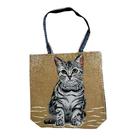 Handcrafted Shantiniketan Tote Bag – Colorful Traditional Design for Women