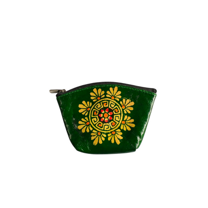 Traditional Shantiniketan Small Pouch Bags – Pack of 4, Handcrafted & Art-Inspired