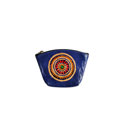 Traditional Shantiniketan Small Pouch Bags – Pack of 4, Handcrafted & Art-Inspired