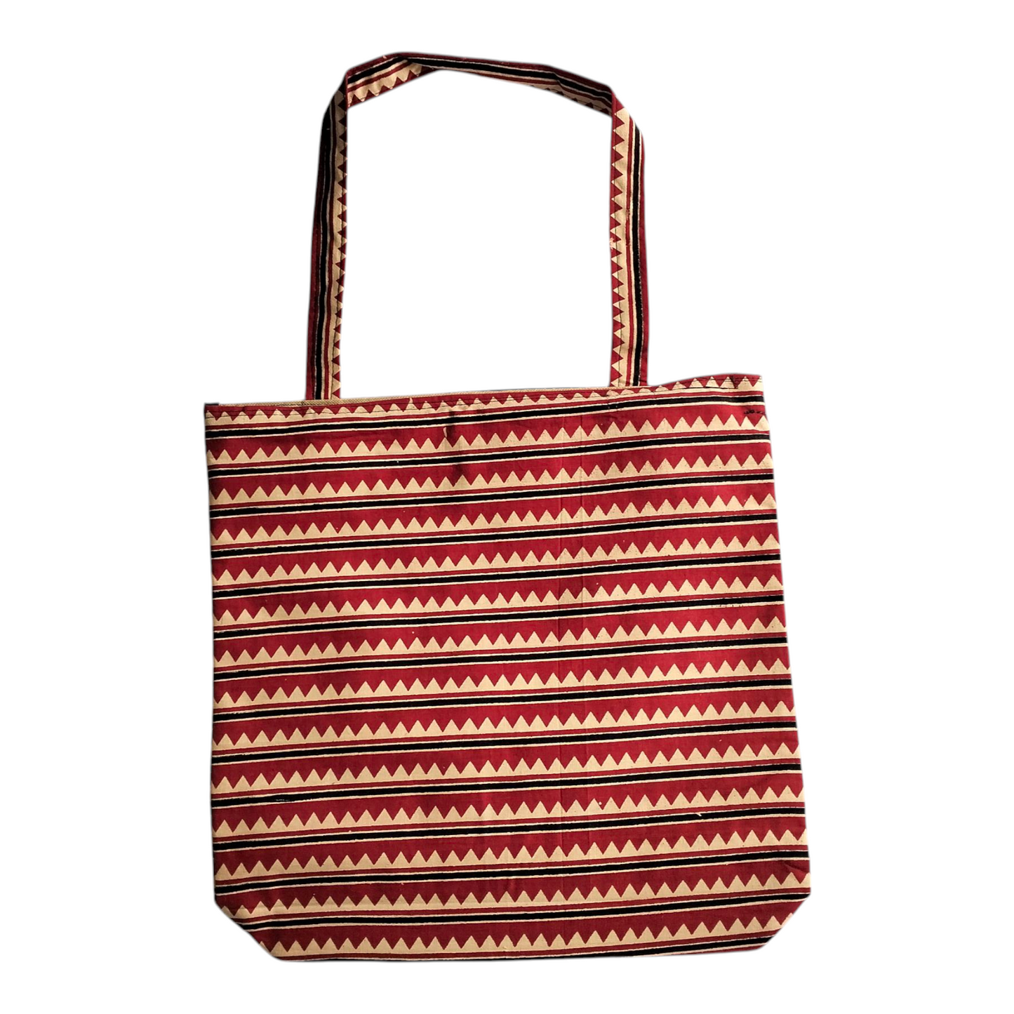 Traditional Shantiniketan Cotton Tote – Handmade Ethnic Shoulder Bag for Daily Use