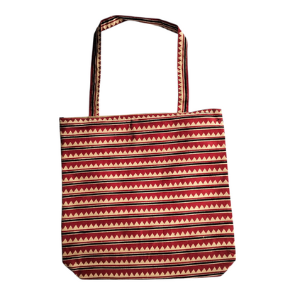 Traditional Shantiniketan Cotton Tote – Handmade Ethnic Shoulder Bag for Daily Use
