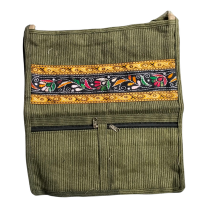 Shantiniketan Style Cotton Sling Jhola Bag