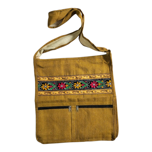 Shantiniketan Style Cotton Sling Jhola Bag