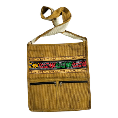 Shantiniketan Style Cotton Sling Jhola Bag