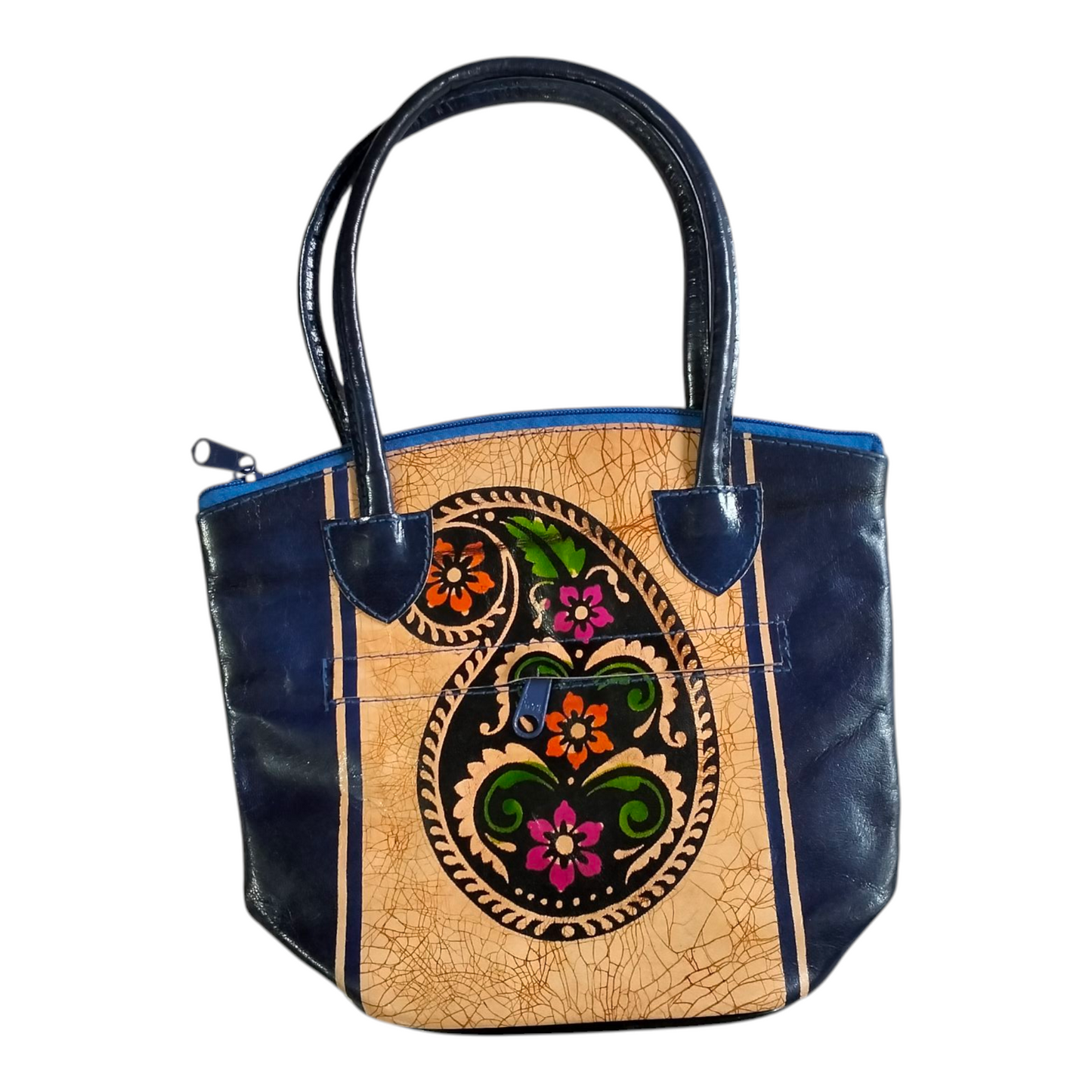 Pack of 2 Mini Handbags Traditional Ethnic Design-Handcrafted Ethnic Bags for Women Shantiniketan Style