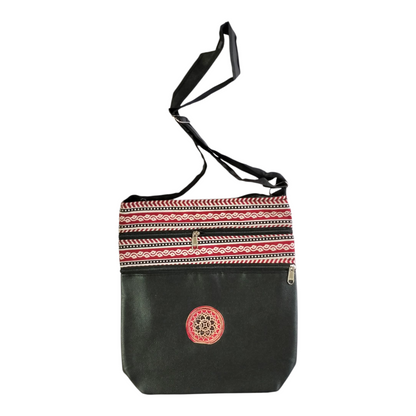 Traditional Shantiniketan Handmade Crossbody Sling Bag – Traditional Art for Women