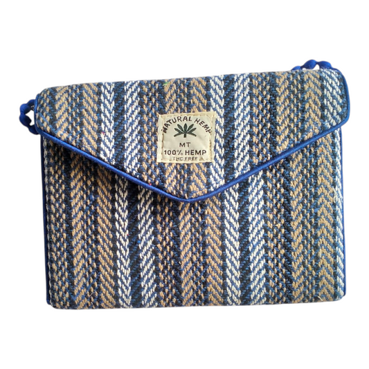Traditional Shantiniketan Pure Hemp Cotton Sling Bag for Women